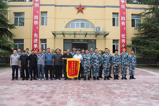 共建臨汾闊步行，軍民聯(lián)誼魚水情